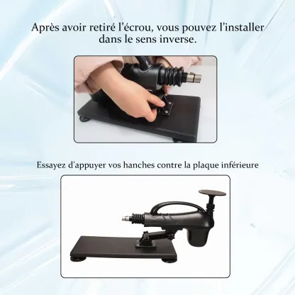 Fucking Machine Pour Femmes Avec 3 Pénis Vibrants