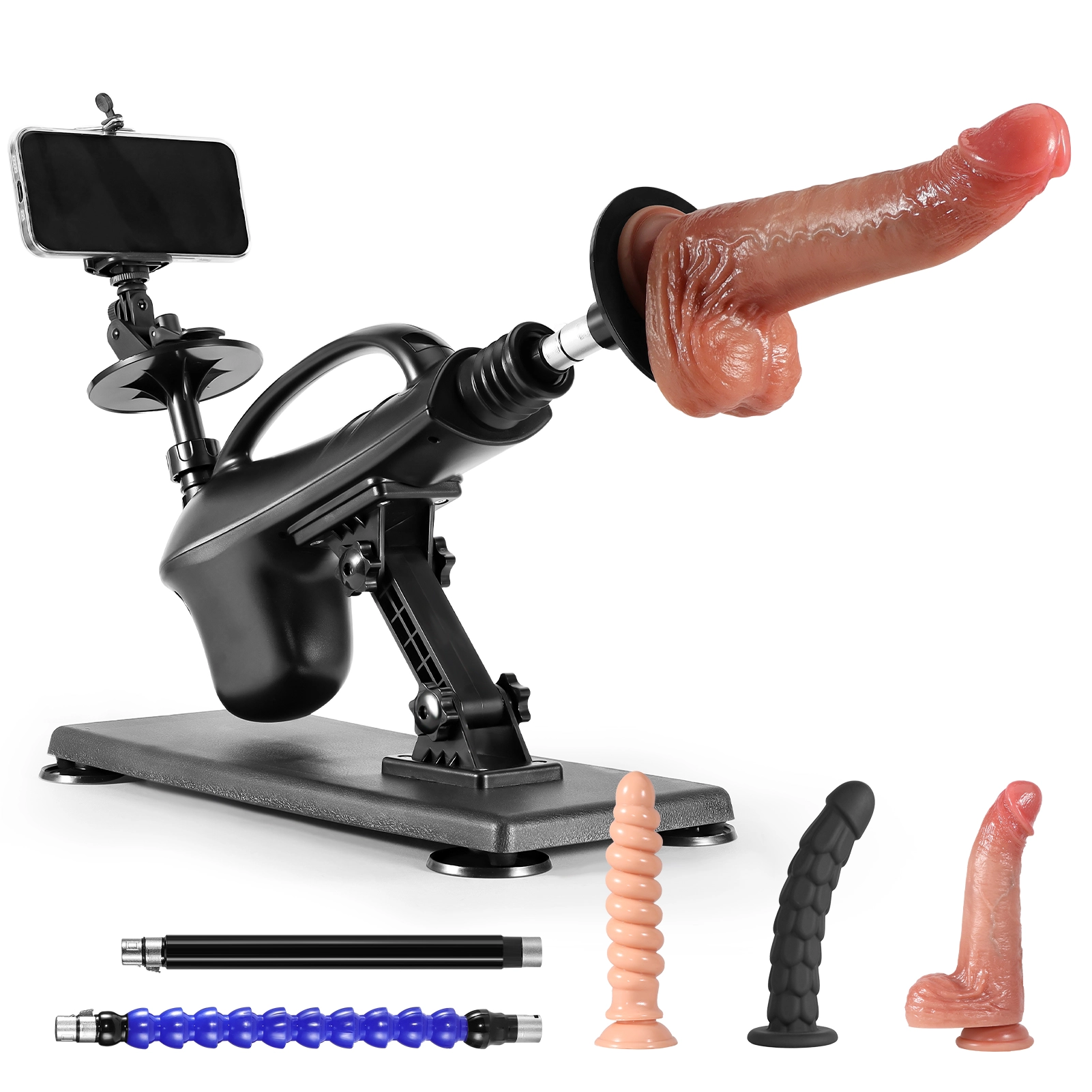 Fucking Machine Pour Femmes Avec 3 Pénis Vibrants