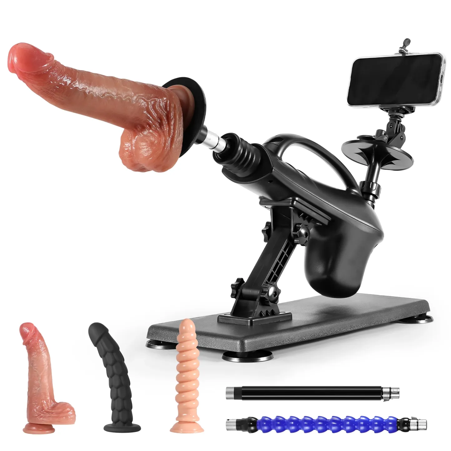 Fucking Machine Pour Femmes Avec 3 Pénis Vibrants