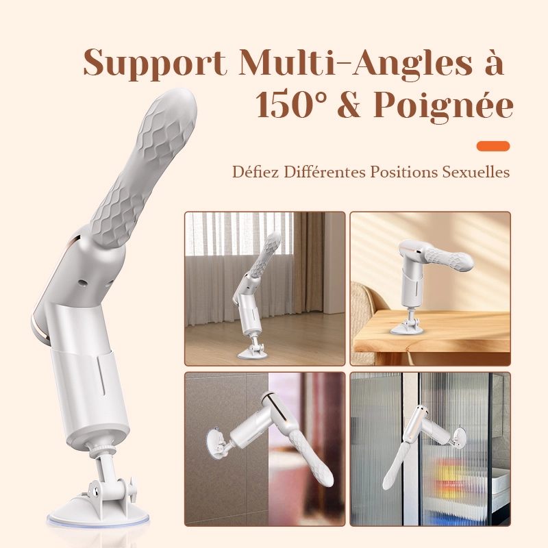 Fucking Machine Portable A mouvement De va-et-vient Avec 4 Têtes Ae Massage