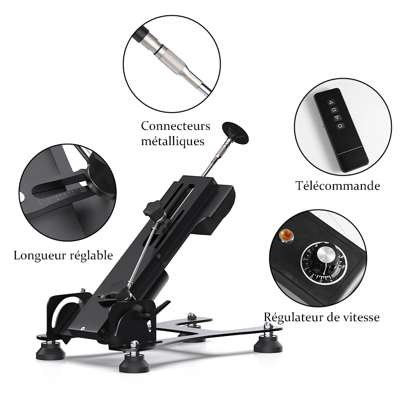 Automatique À Poussée Réglable Grande Taille Fucking Machine 