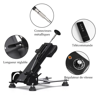 Automatique À Poussée Réglable Grande Taille Fucking Machine 