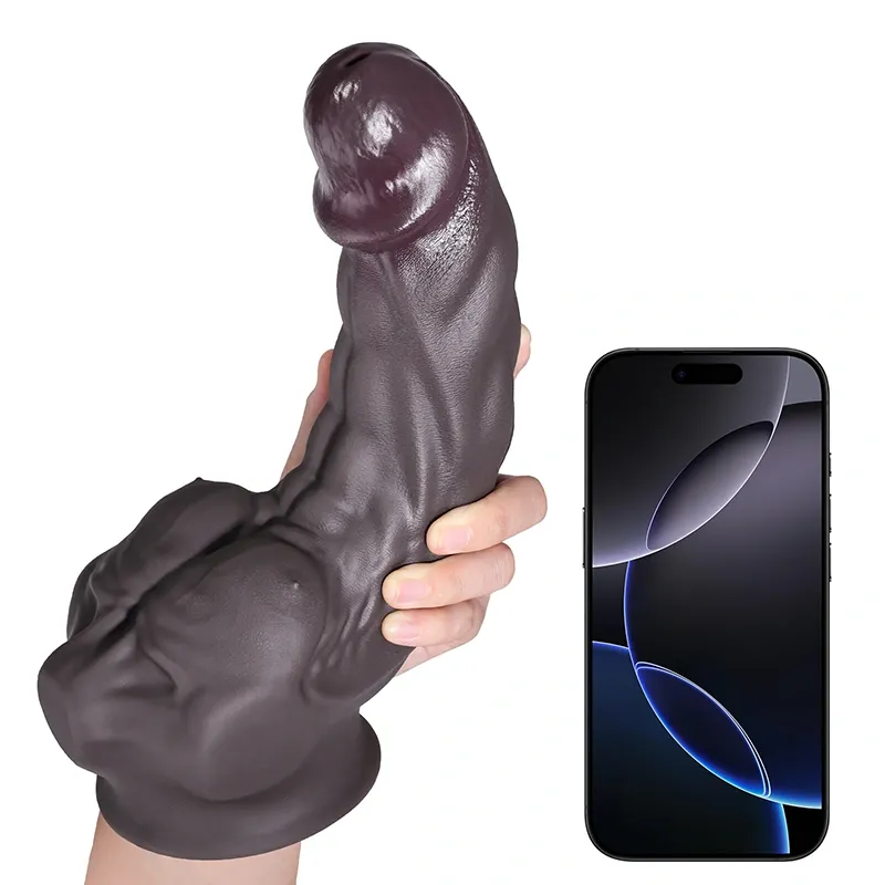 Gode Réaliste En Silicone Tan Avec Grands Pectoraux Stimulation Du G-spot 18-26 cm