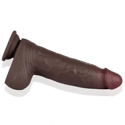 Gode Réaliste En Silicone Pour Débutants De 23 cm