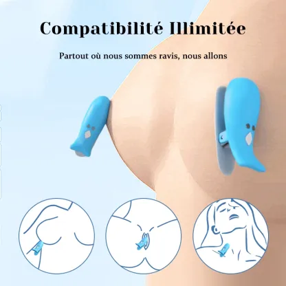 Pinces À Sein Avec 10 Modes De Vibration