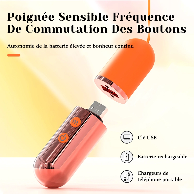 Vibromasseur De Tétons Ajustable Avec 9 Modes