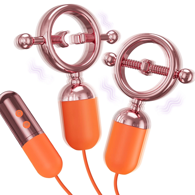 Vibromasseur De Tétons Ajustable Avec 9 Modes