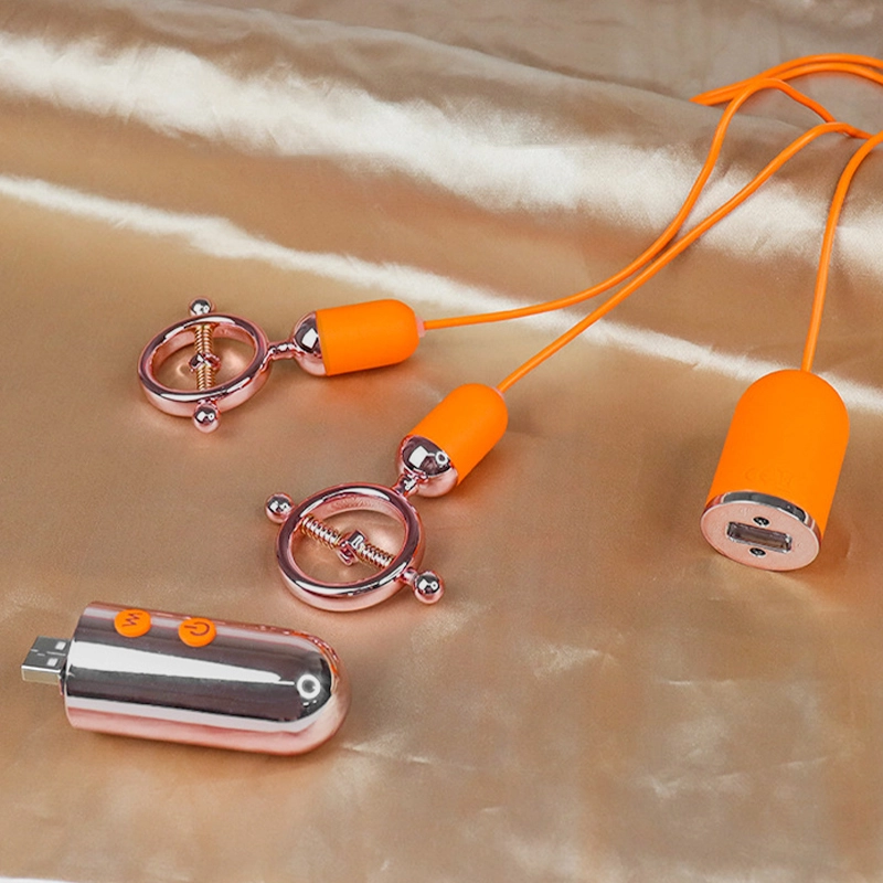 Vibromasseur De Tétons Ajustable Avec 9 Modes