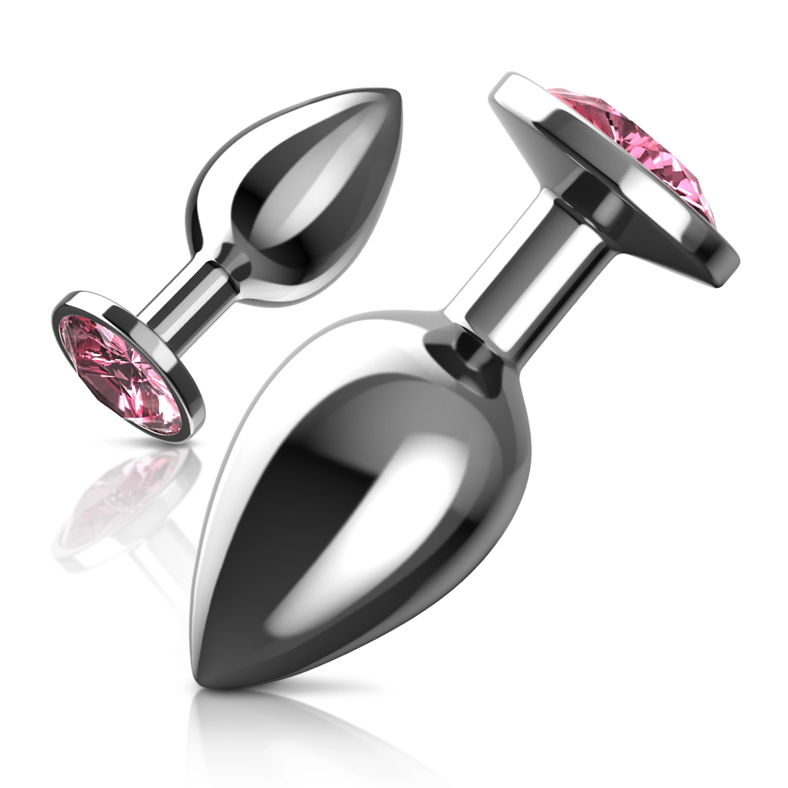 Ensemble De 3 Jouets Plug Anal En Métal De Luxe