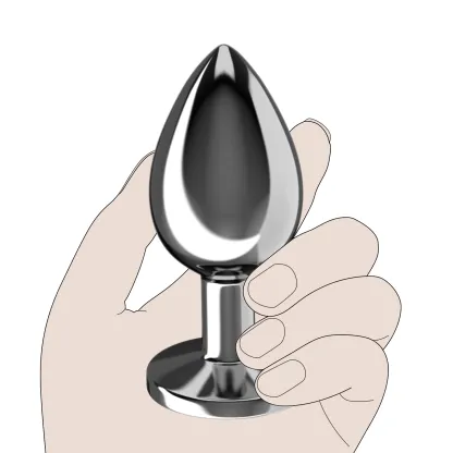 Ensemble De 3 Jouets Plug Anal En Métal De Luxe