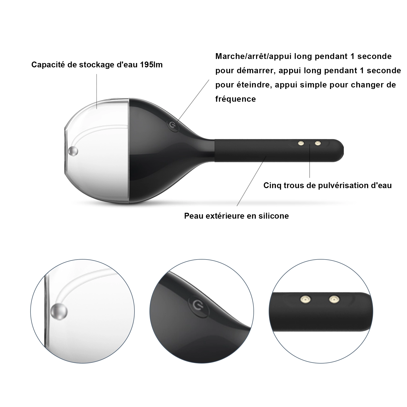 Poire a Lavement Silicone à 5 Trous
