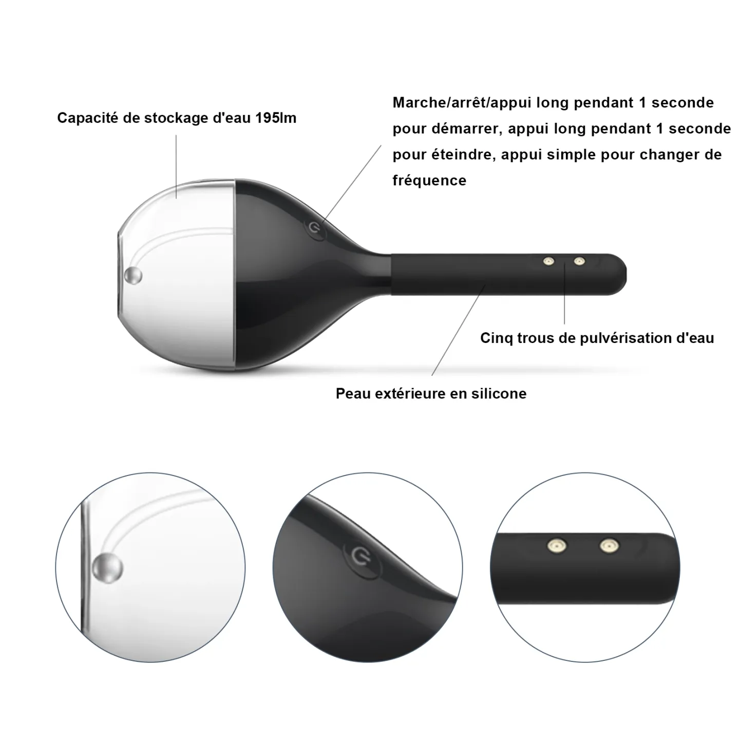 Poire a Lavement Silicone à 5 Trous