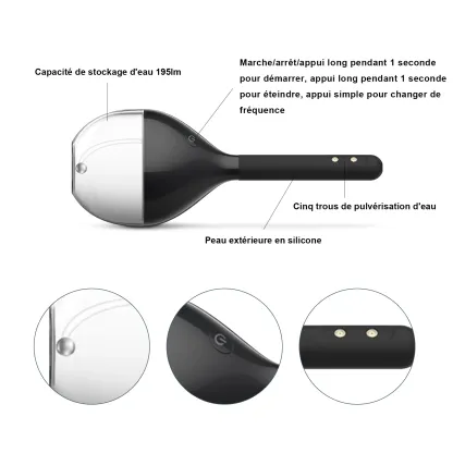 Poire a Lavement Silicone à 5 Trous