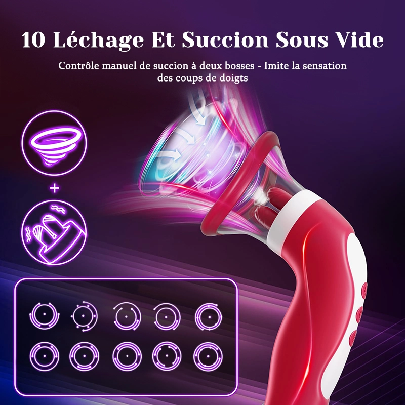 Aspire Tétons 2-En-1 & Masseur Clitoridien