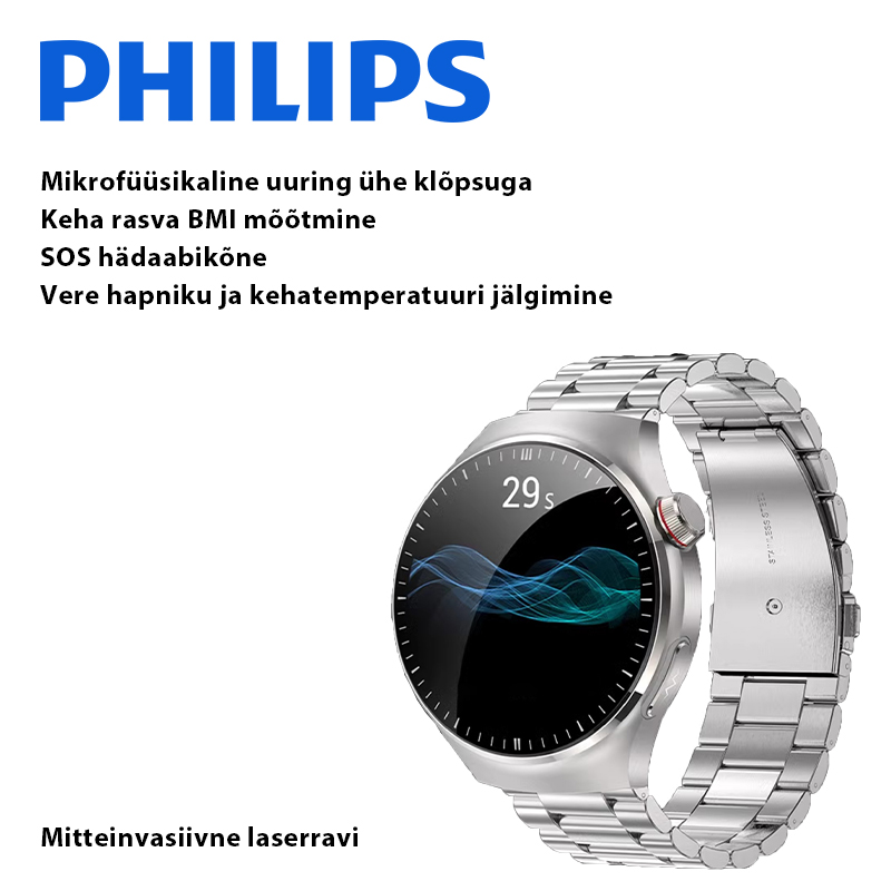 Έξυπνο ρολόι θεραπείας με λέιζερ Philips (σάρωση πλήρους σώματος)