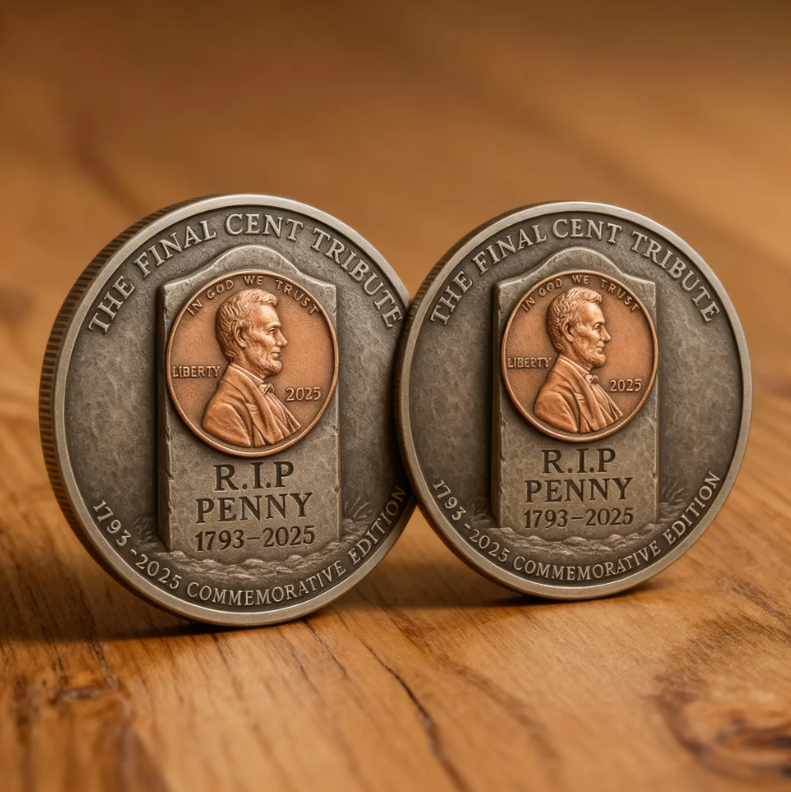 🏆Flash Sale 60% OFF⚡【Collector’s Set】Final Cent Tribute Coin