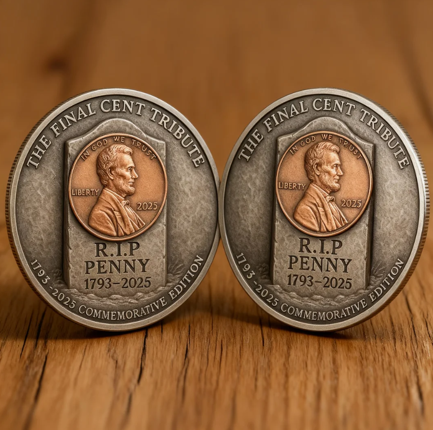 🏆Flash Sale 60% OFF⚡【Collector’s Set】Final Cent Tribute Coin
