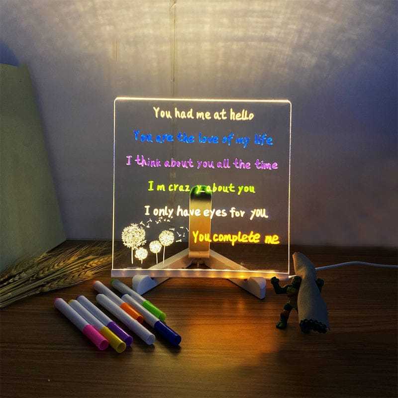 💝Perfect Christmas Gifts For Your Kids💝Glowy Drawing Set with 7 Pens