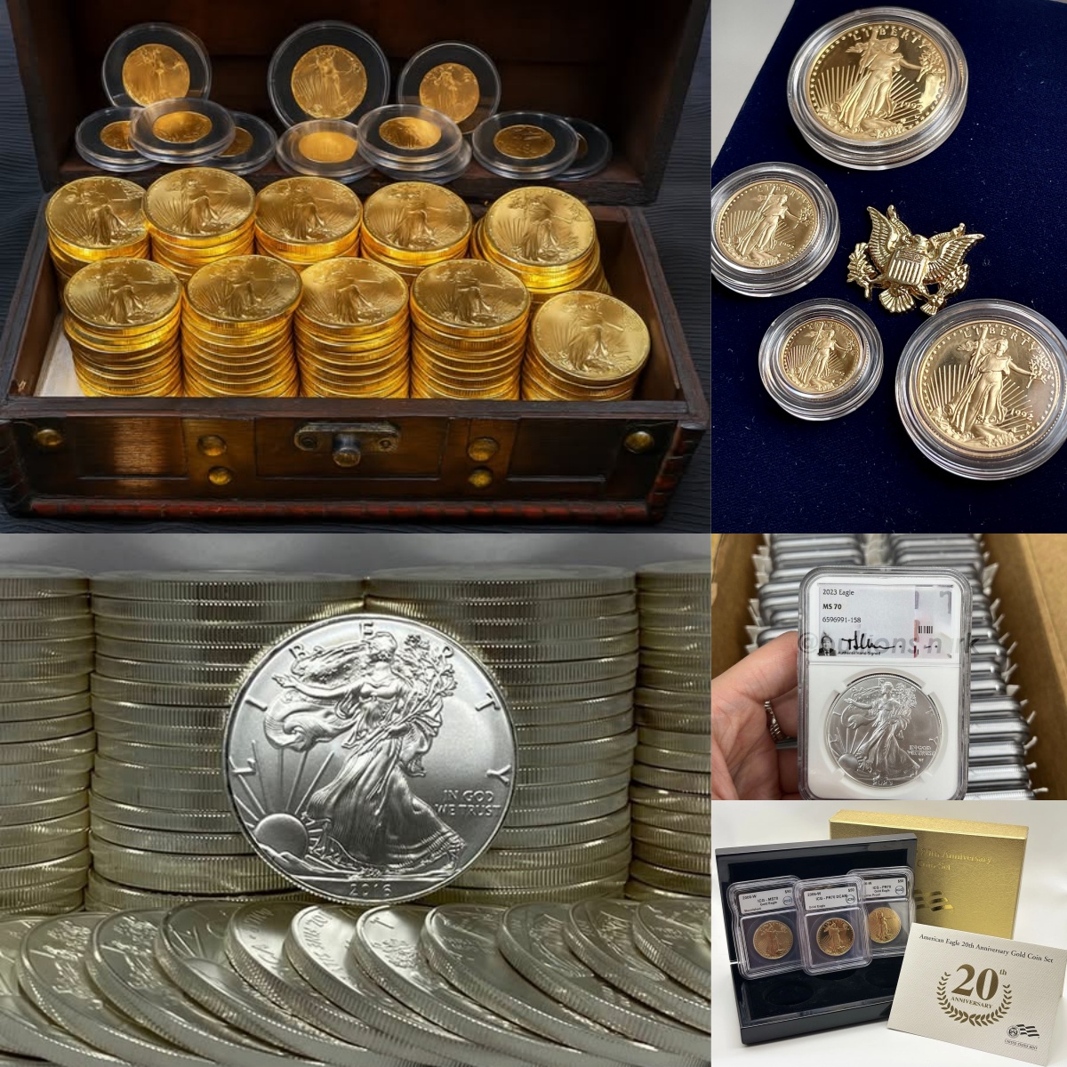 American Eagle 2021-2025 One Ounce Gold Uncirculated Coin