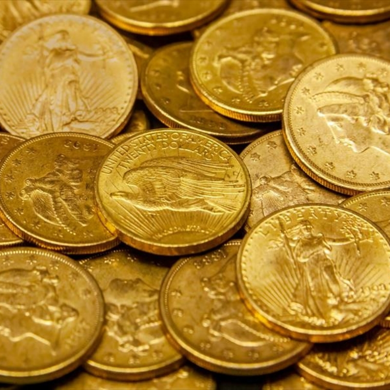 【 🔥Only a Few Left!👍】1908-1933 Saint-Gaudens Gold Double Eagle Coin