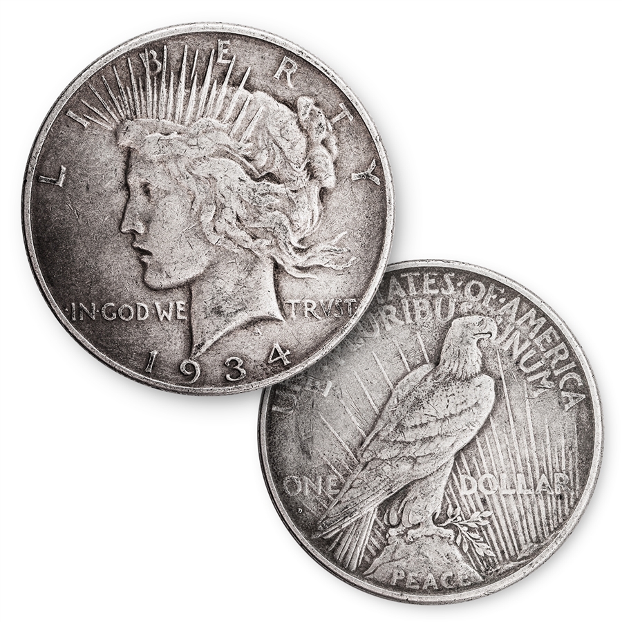 🕊️✯ MIXED DATE ✯The Complete Collection of 1921~1935 Peace Silver Dollar