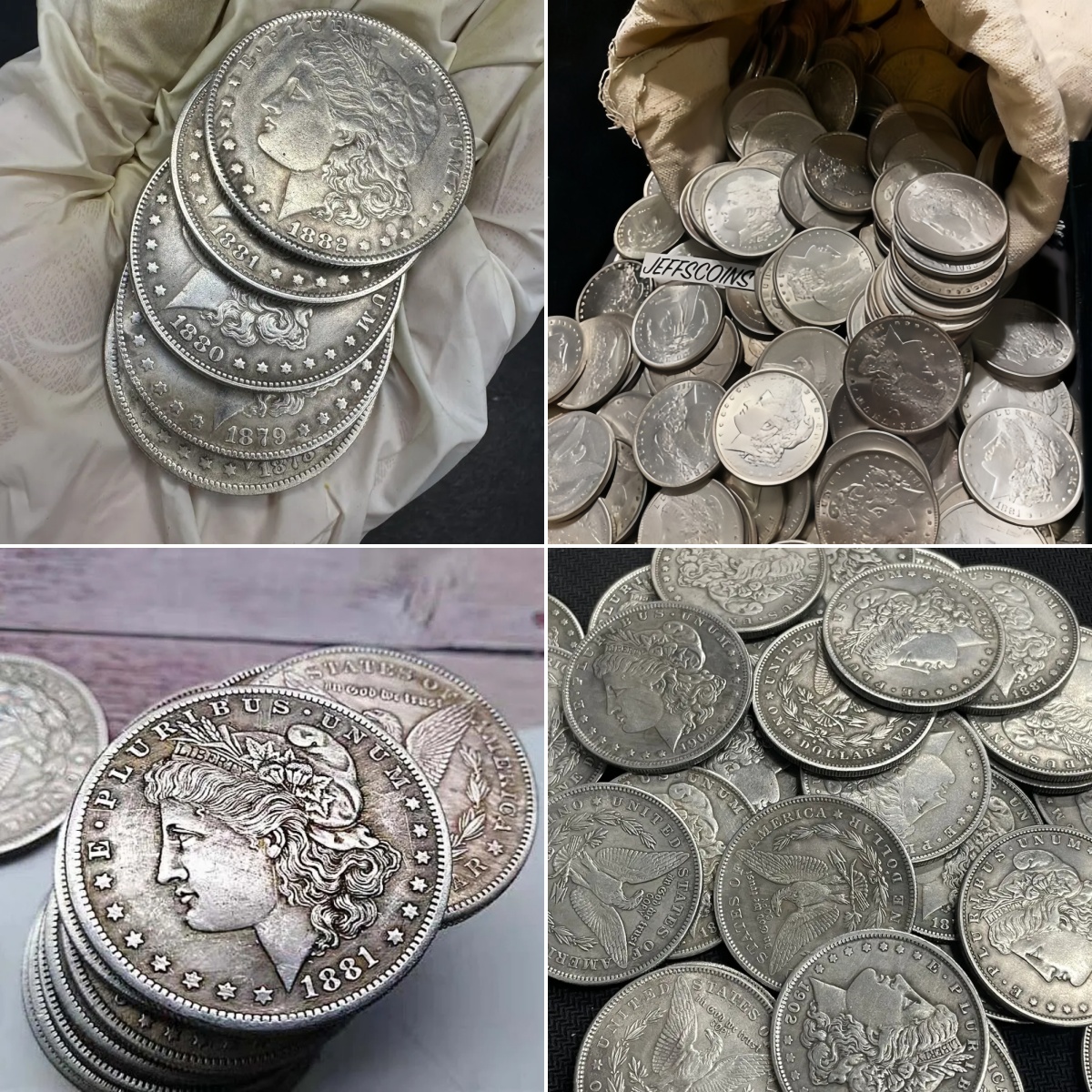 ⏰Sold out soon (Only 3 Days!)🪙[Complete Set]1878-1921 Morgan Silver Dollar 28PC