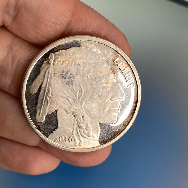 2023 American Silver Buffalo 1 oz $50 - BU Coin