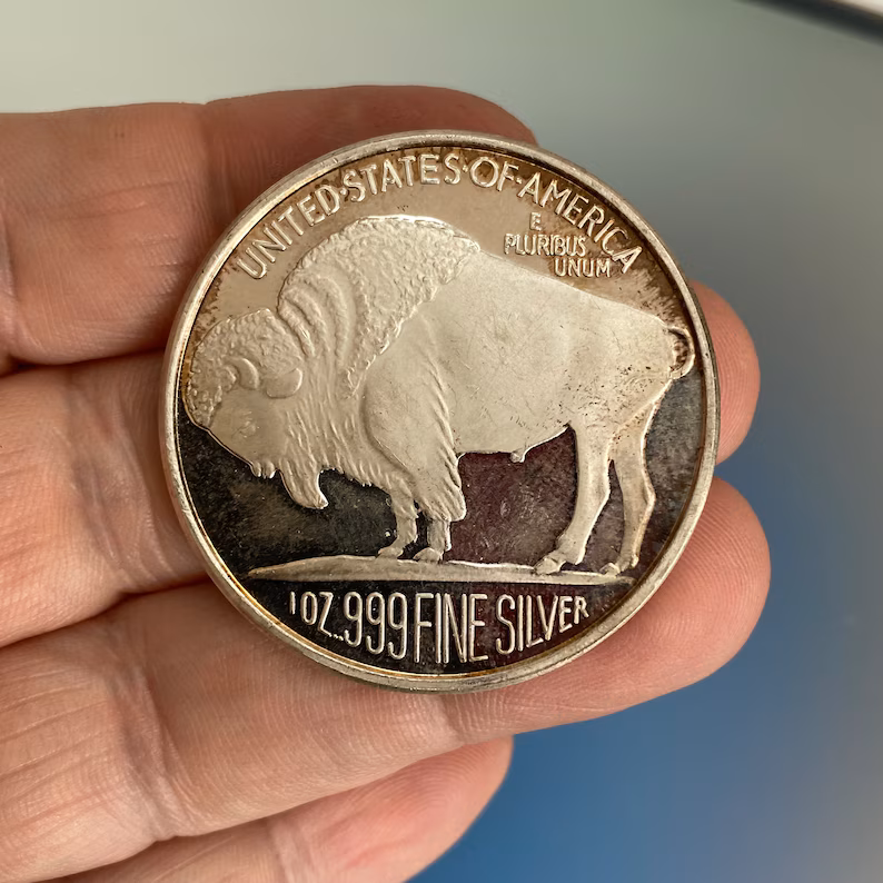 2023 American Silver Buffalo 1 oz $50 - BU Coin
