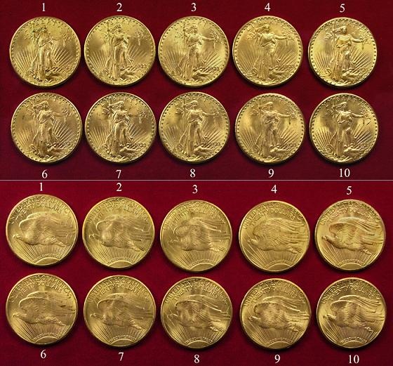 【 🔥Only a Few Left!👍】1908-1933 Saint-Gaudens Gold Double Eagle Coin