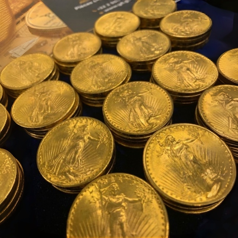 【 🔥Only a Few Left!👍】1908-1933 Saint-Gaudens Gold Double Eagle Coin