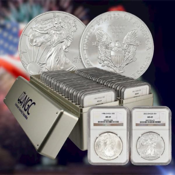 ⏰Last day of offer-70% OFF🪙1986 - 2025 American Silver Eagles(40 Pcs)