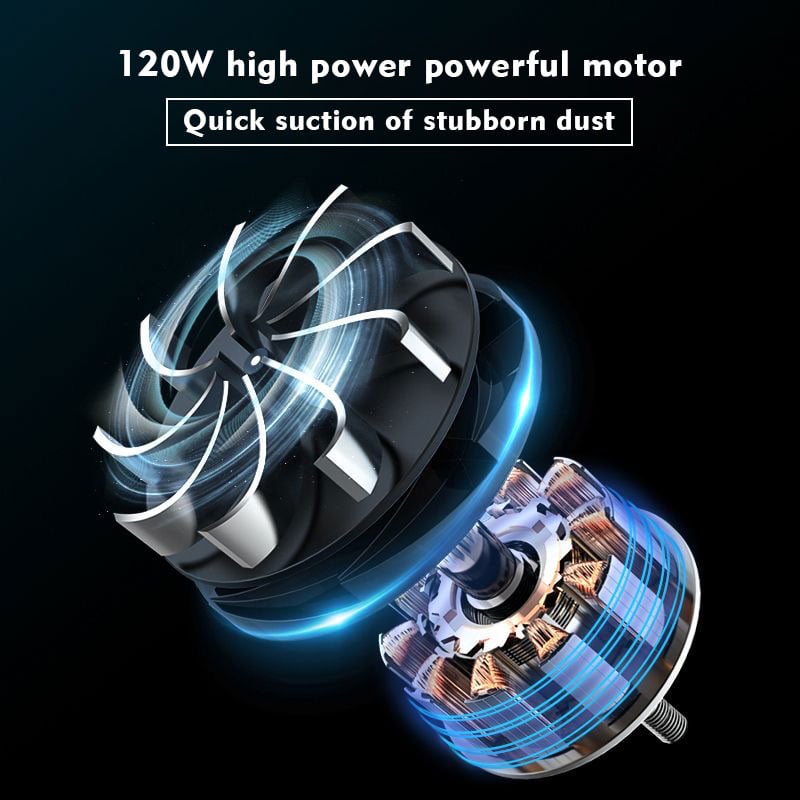 🔥Powerful Wireless Car Vacuum Cleaner
