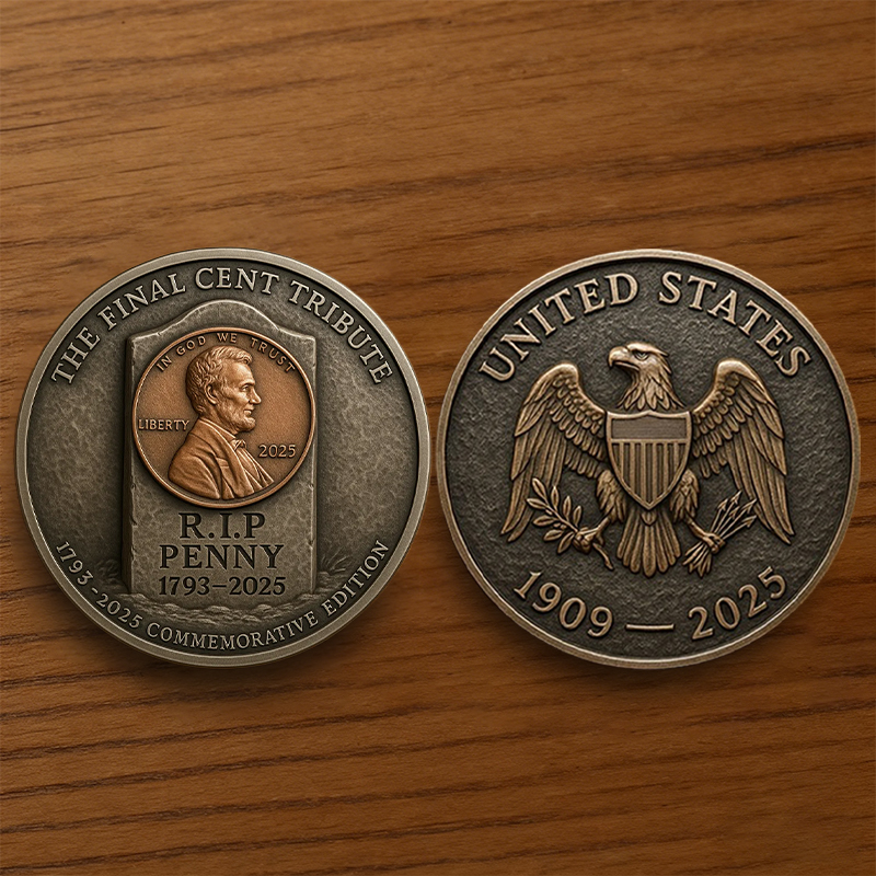 🏆Flash Sale 60% OFF⚡【Collector’s Set】Final Cent Tribute Coin