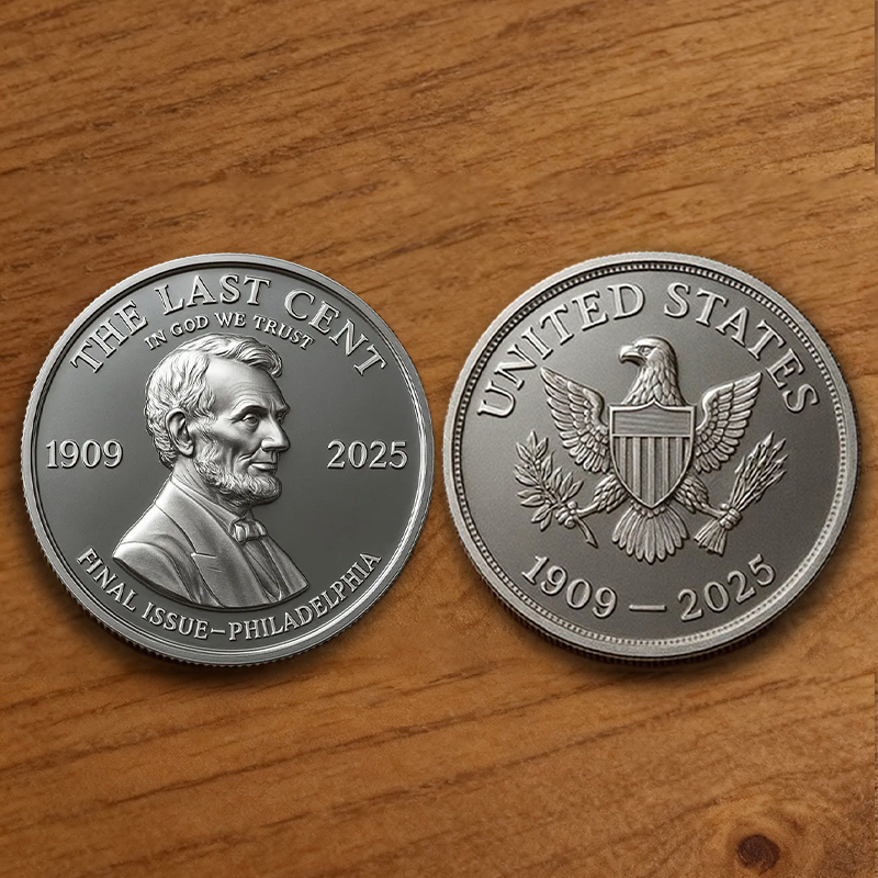 🏆Flash Sale 60% OFF⚡【Collector’s Set】Final Cent Tribute Coin