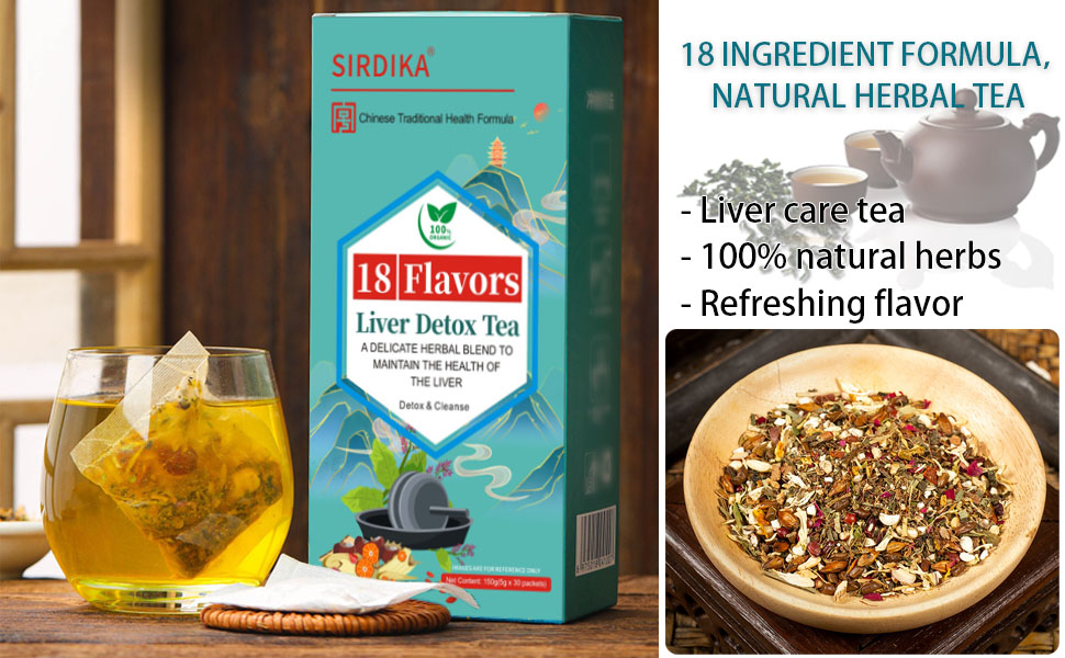 18 Flavors Liver Care Tea