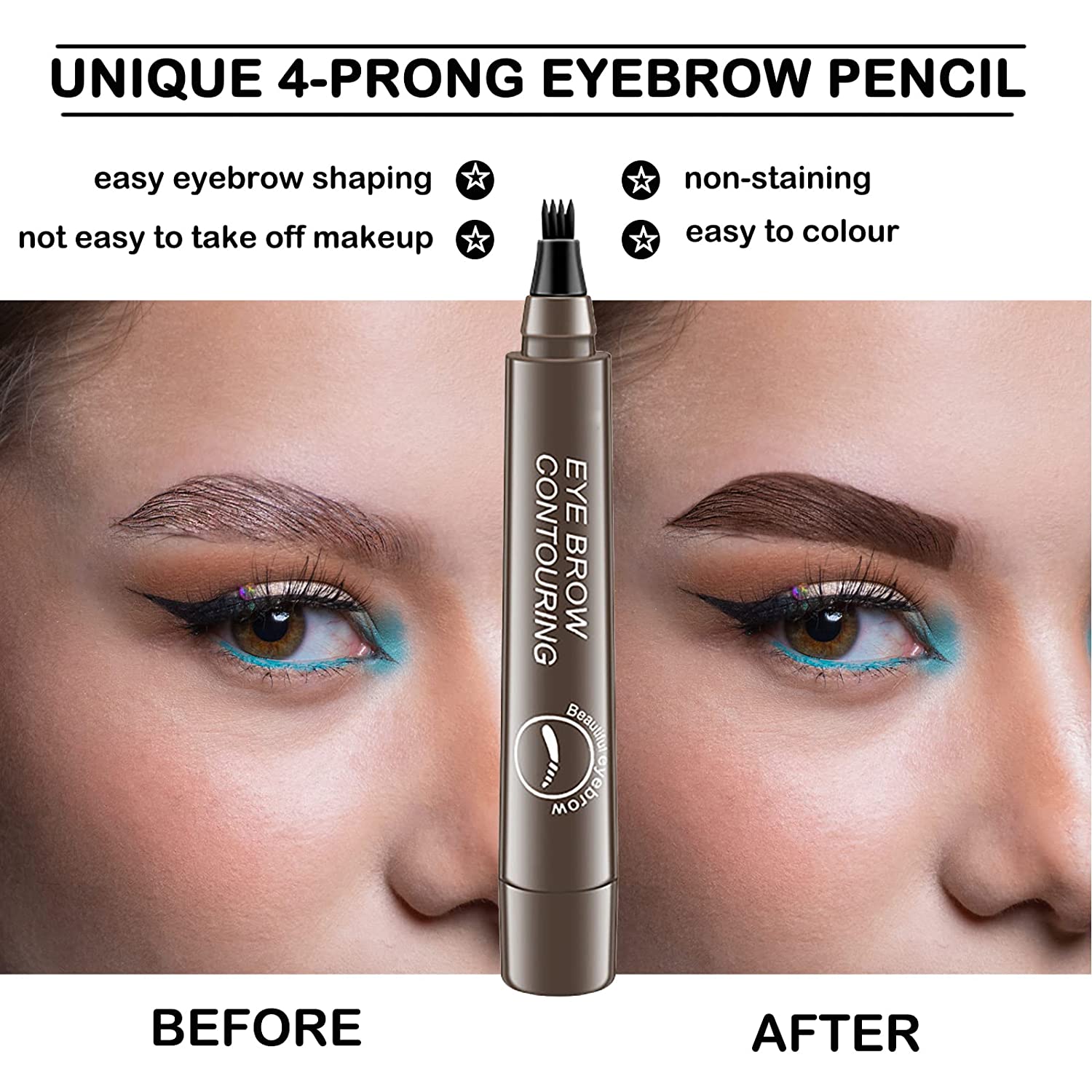 🔥Buy 5 get 2 Free🔥4-Point Eyebrow Pencil(🎁Buy 2 for only $16.95）