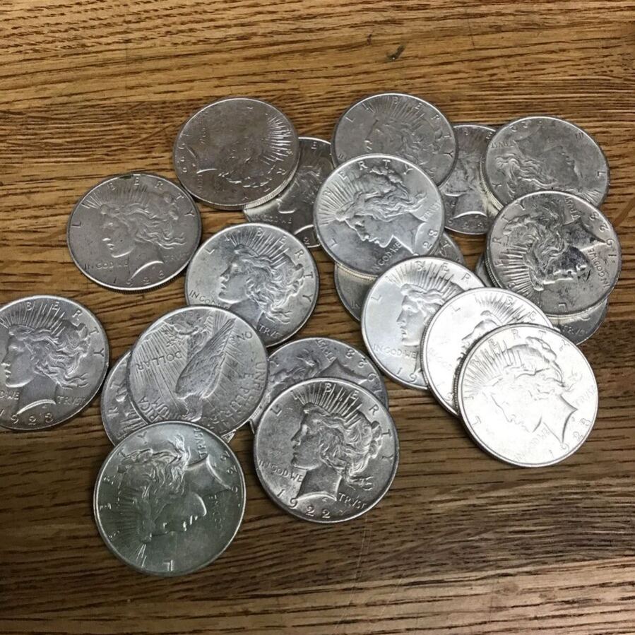 💥Last 15 sets‼️🔥The Complete Collection of 1921~1935 Peace Silver Dollar 12Pcs