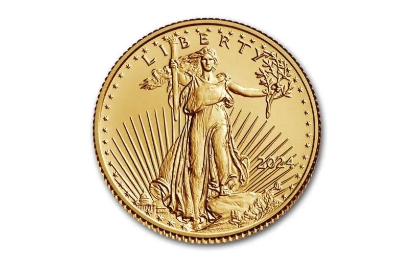 American Eagle 2024 One Ounce Gold Uncirculated Coin