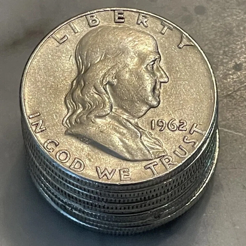 【Complete Set】1948-1963 Franklin Half Dollars