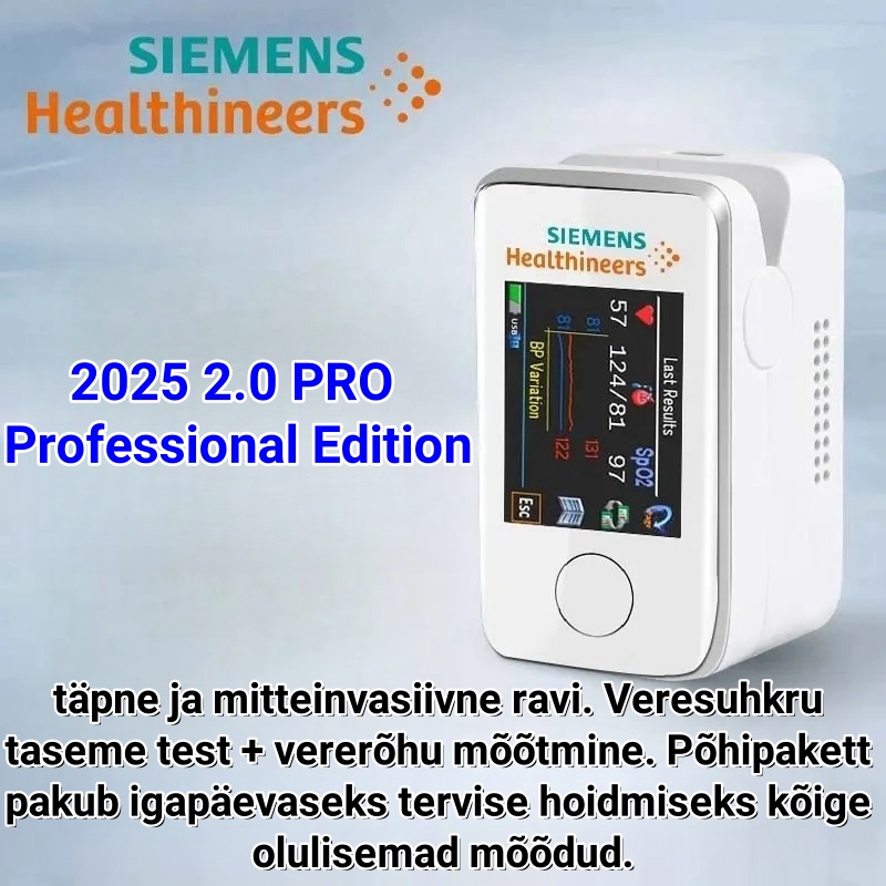 🌈Tehnoloogiline uuendus meditsiiniuuringutes 2025. aastal: Siemensi valutu ja mitteinvasiivne kaasaskantav veresuhkrumõõtja, veresuhkru tervise jälgimine pole kunagi olnud nii lihtne!