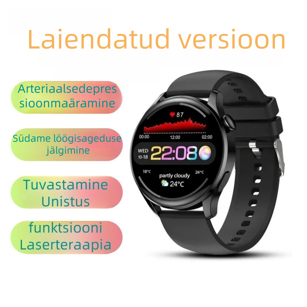 ✨💪Open a new era of health! Siemens laser therapy watch, heart rate, heart rhythm, all under one control! 🕰️❤️