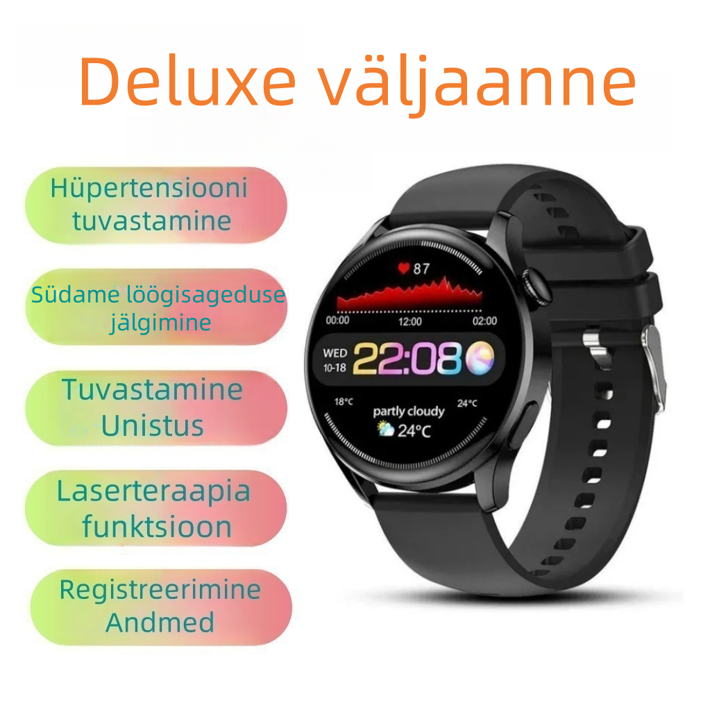 ✨💪Open a new era of health! Siemens laser therapy watch, heart rate, heart rhythm, all under one control! 🕰️❤️