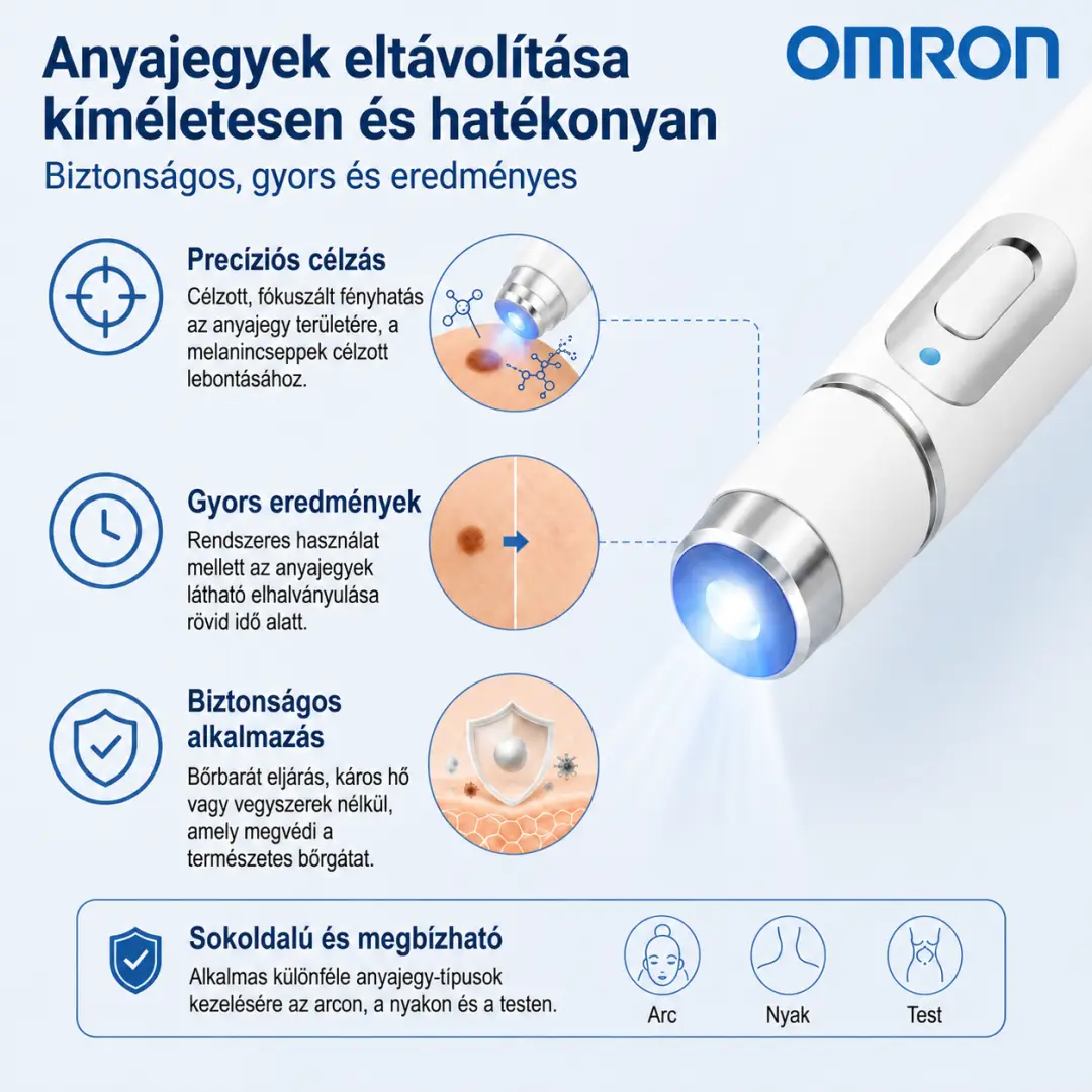 ✨Omron™ 2026 nowej generacji wielofunkcyjny pisak do pielęgnacji skóry – profesjonalne rozwiązanie do usuwania znamion i niedoskonałości. Nieinwazyjna technologia bez bólu i bez blizn dla zdrowszej, promiennej skóry. Wyprodukowano w USA.✨
