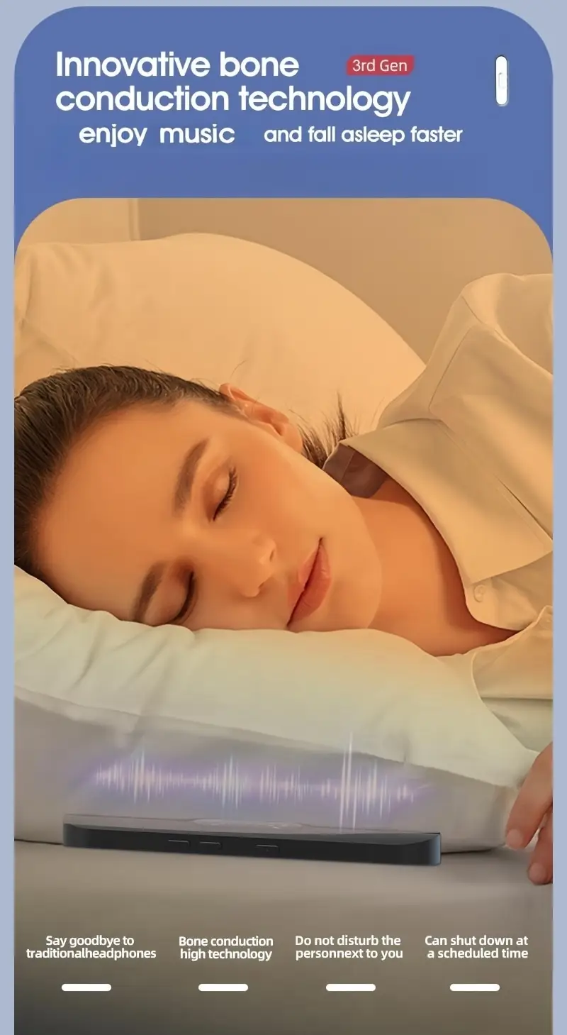 bone conduction wireless sleep music box details 3