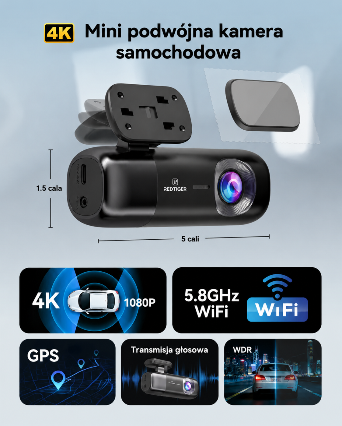 [Copy]70mai | Kamera samochodowa 70mai 4K Ultra HD
