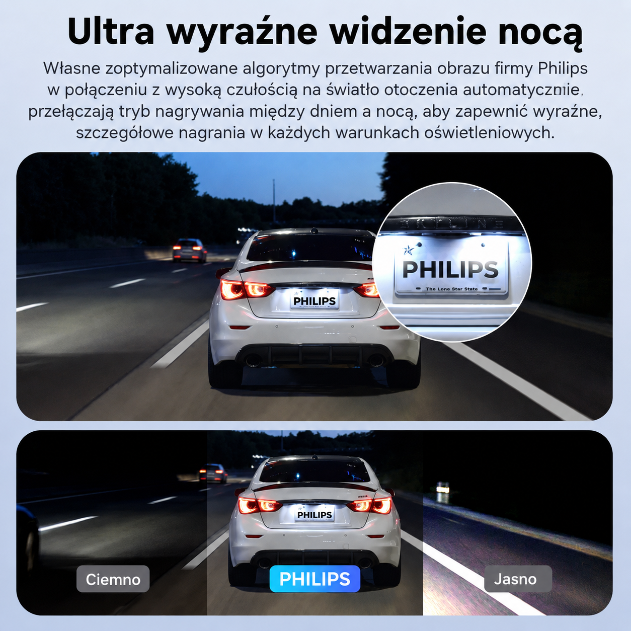 [Copy]70mai M500 Kamera samochodowa z WBUDOWANĄ pamięcią 64GB