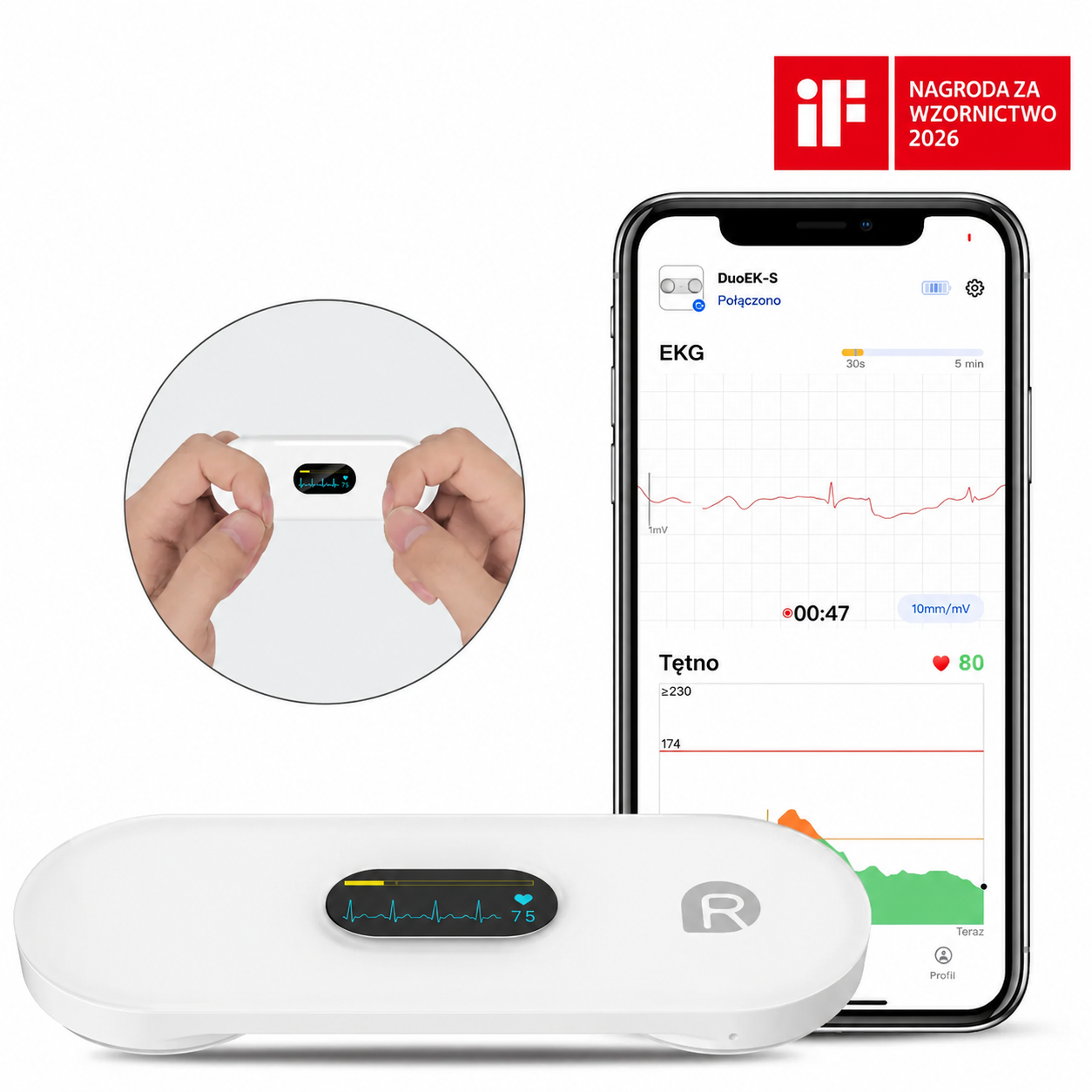 Checkme DuoEKS – Przenośny monitor EKG