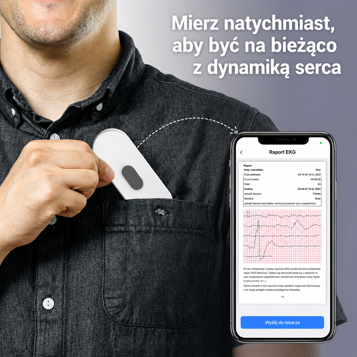 Checkme DuoEKS – Przenośny monitor EKG