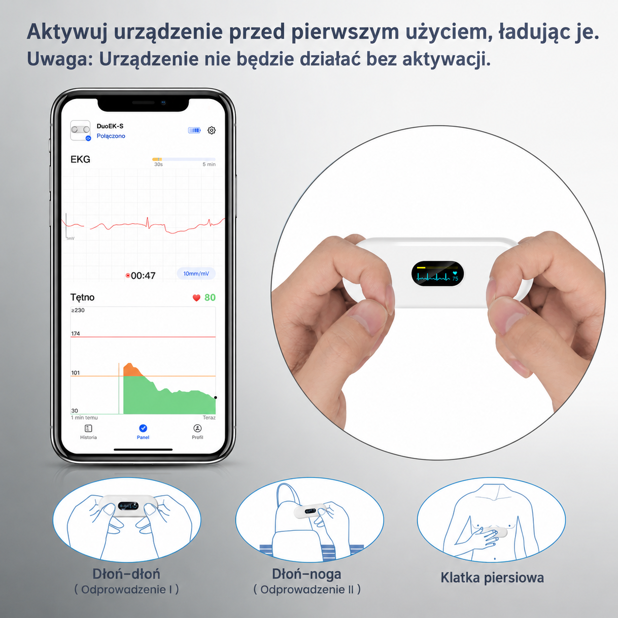 Checkme DuoEKS – Przenośny monitor EKG