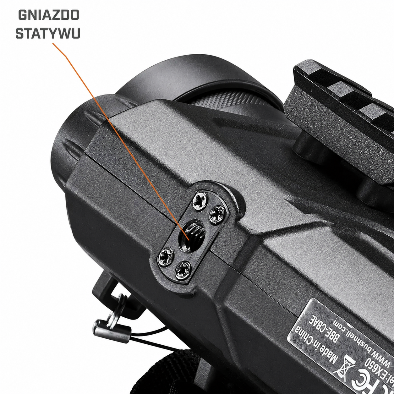 【Specjalna oferta】 Bushnell EX650 cyfrowy monokular noktowizyjny Equinox X650 5 x 32 mm